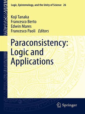 cover image of Paraconsistency